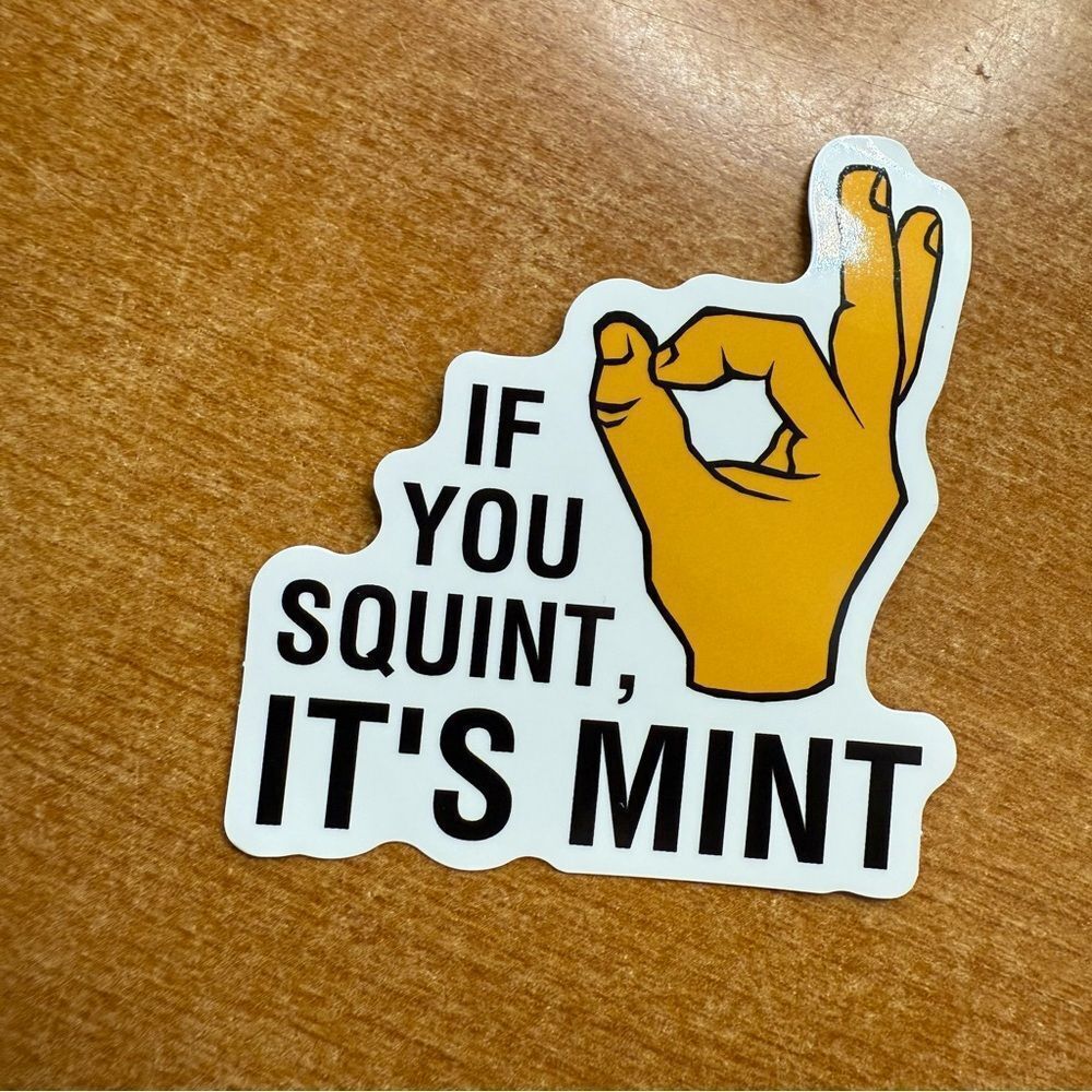 Yellow‎ Hand Gesture Sticker